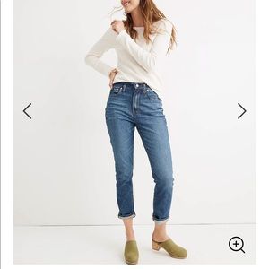 Madewell THE PETITE HIGH-RISE SLIM BOYJEAN